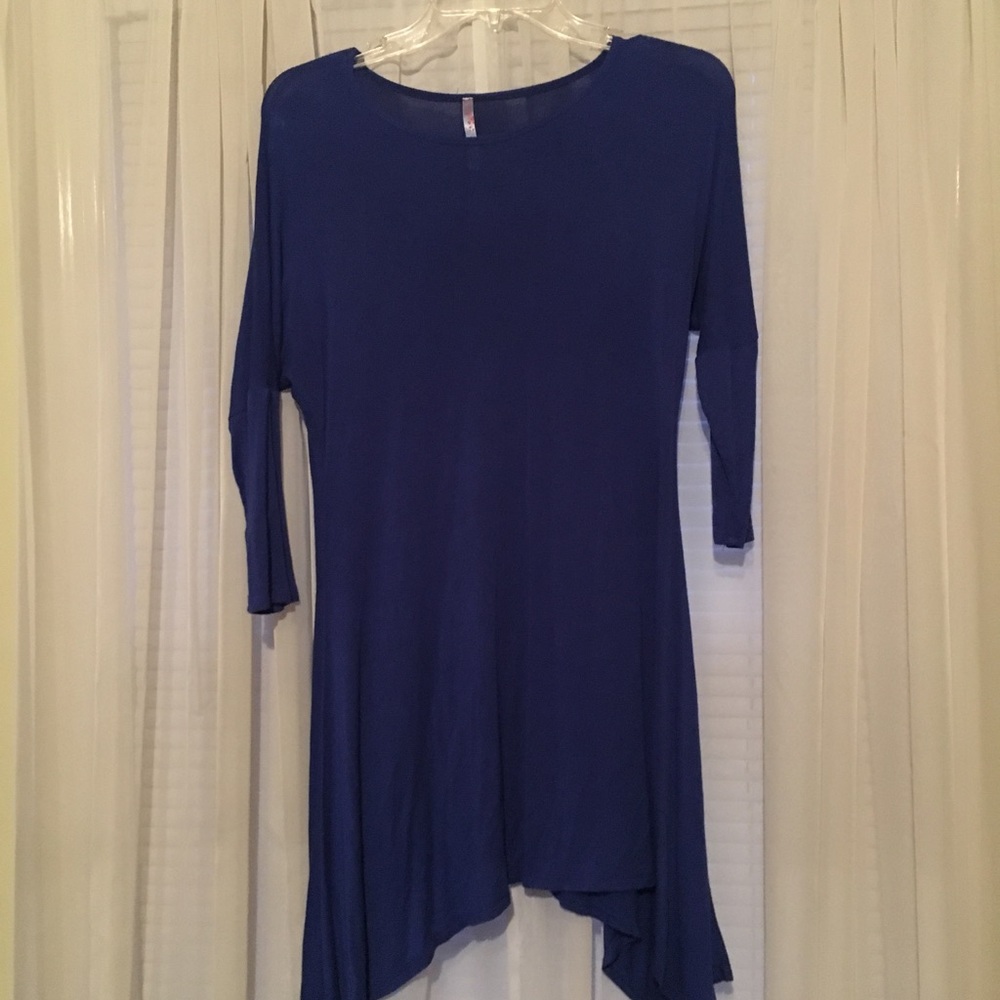 Moa royal blue tunic size M